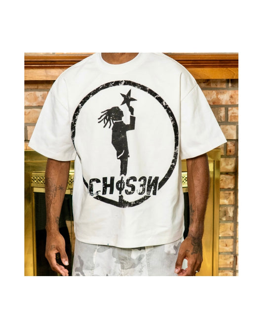 White Chosen Tee
